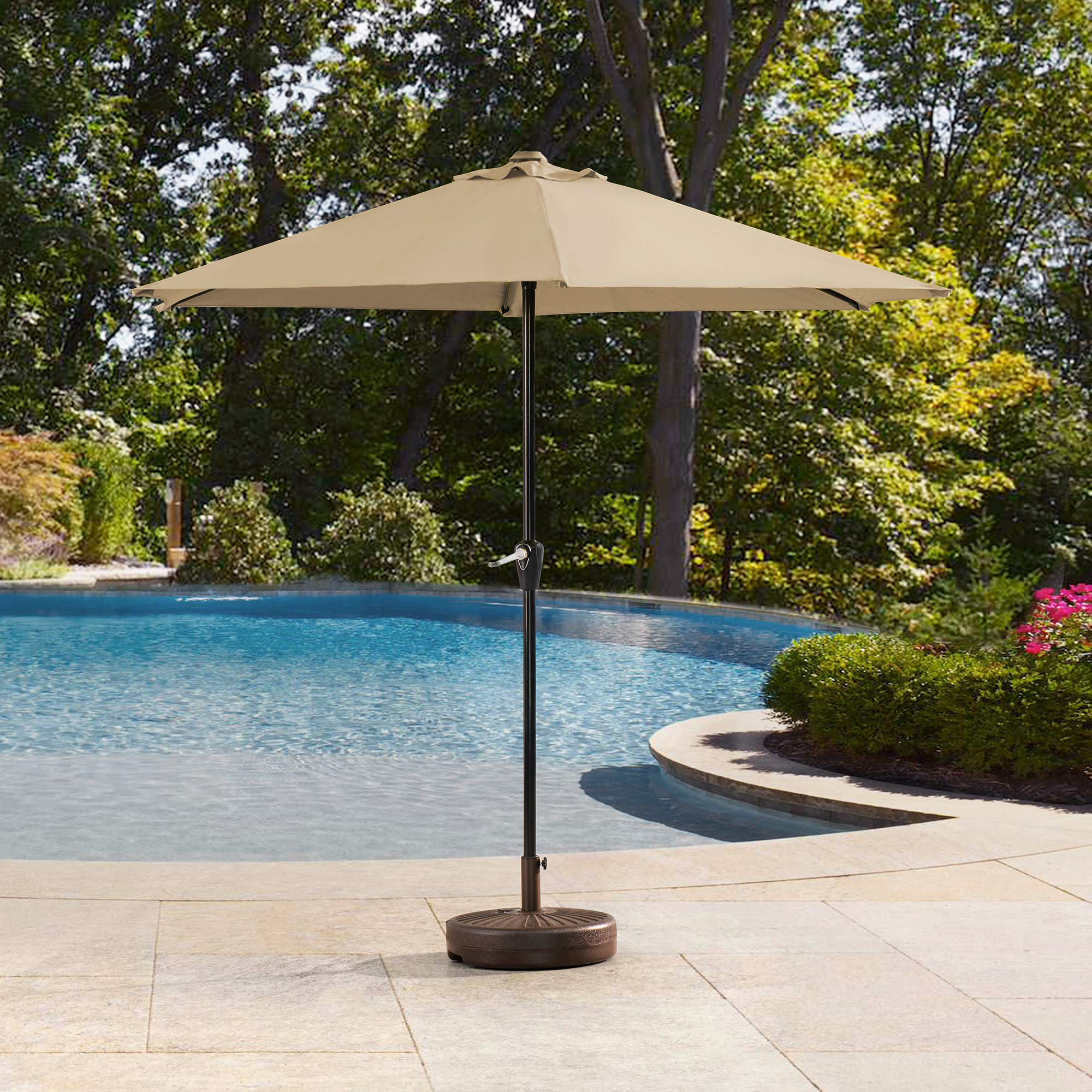 Naturefun 10ft Offset Patio Umbrella Out Buy Online In Colombia At Desertcart