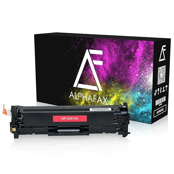 Alphafax Toner kompatibel zu HP CE413A Laserjet Pro 300 400 Color M351 M451 M475 MFP M375 DN NW DW - 305A - Magenta 2.600 Sei