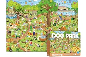 Antelope - 1000 Piece Puzzle for Adults, Dog Park Jigsaw Puzzles 1000 Pieces - 1000 Pieces High Resolution, Matte Finish, Smooth Edging, No Dust Leisure Animal Puzzle