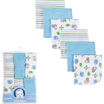 gerber baby washcloths