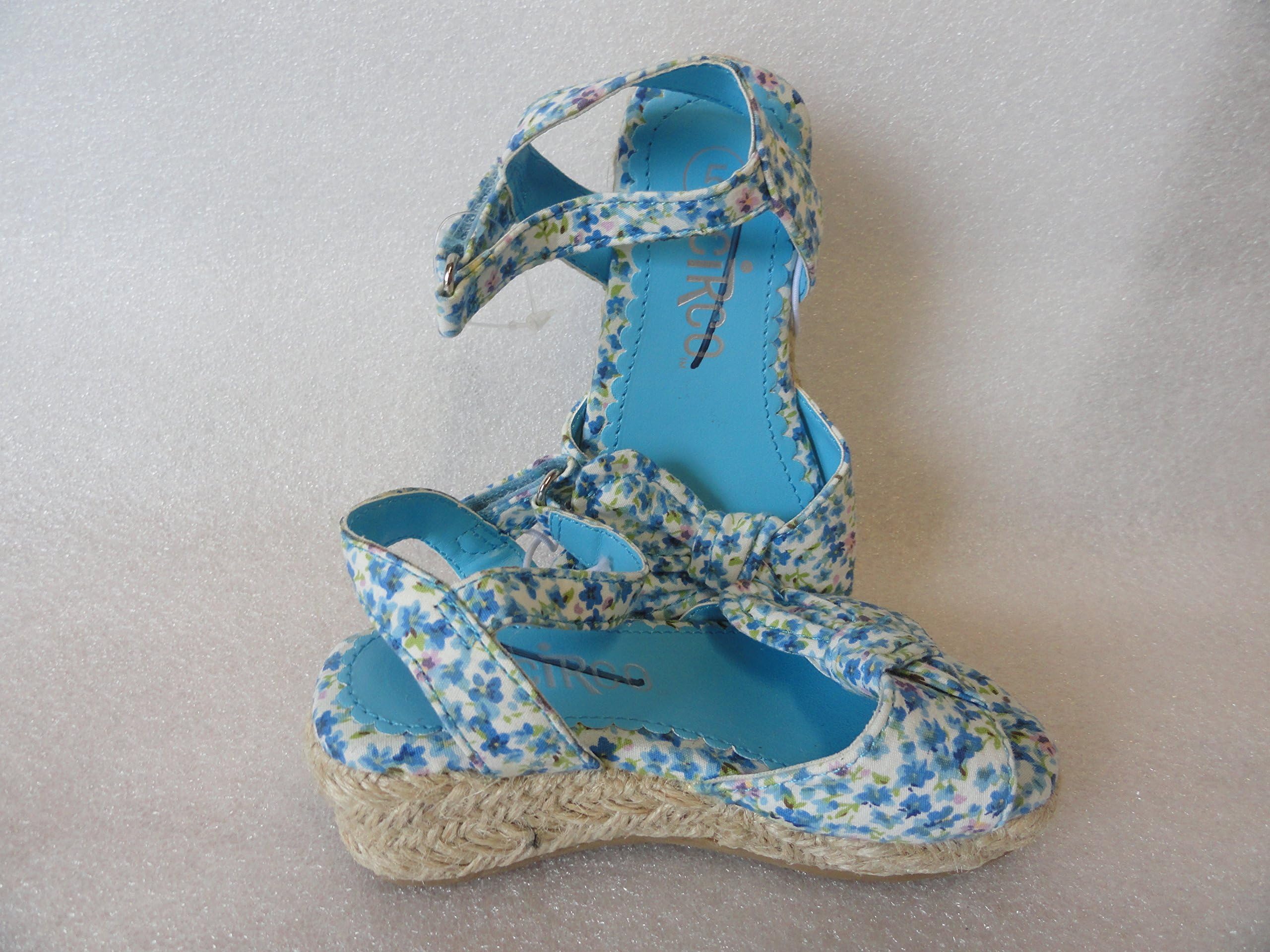 Blue Kids Sandals Size 5