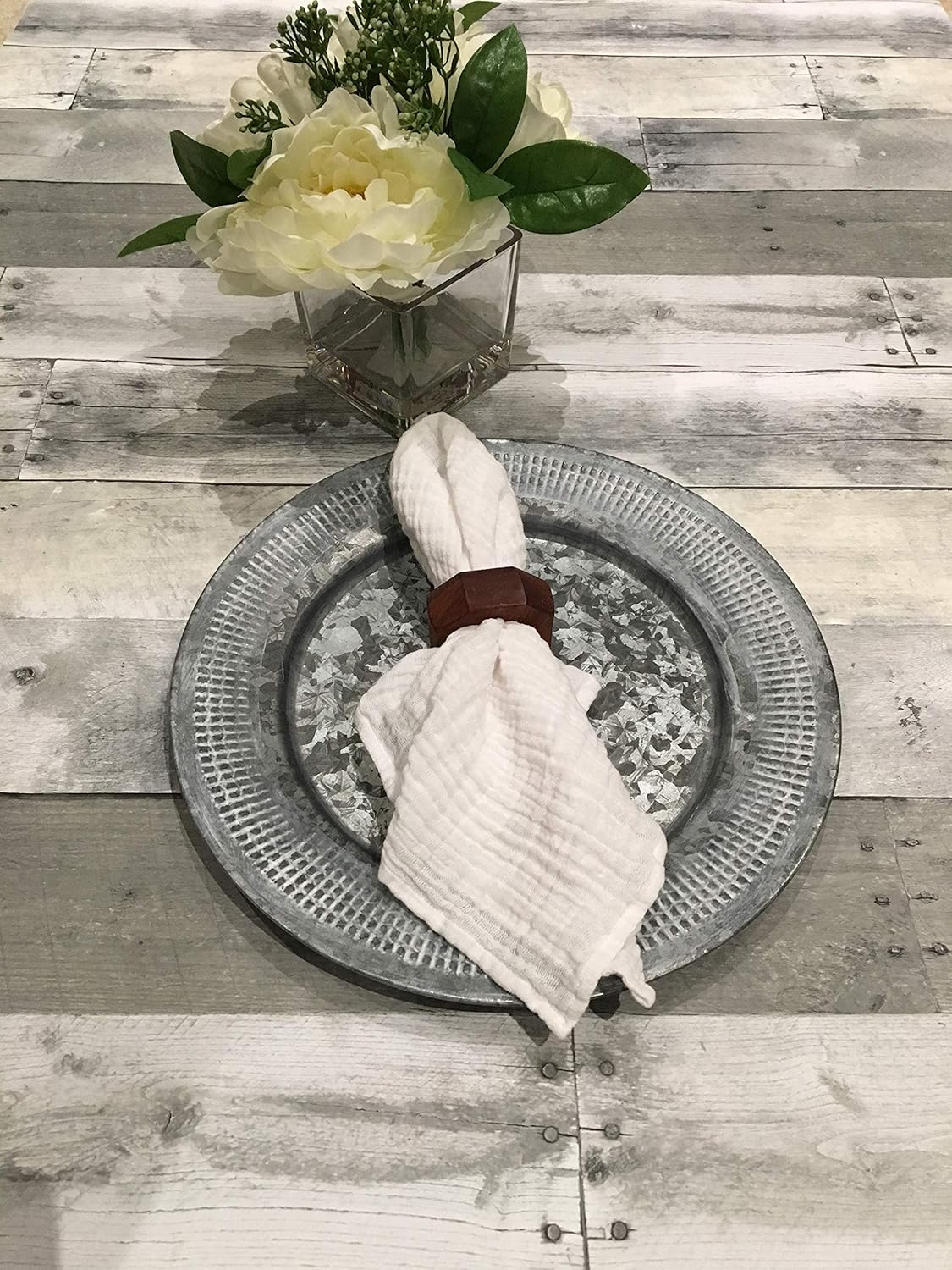 Gauze Wedding Dinner Napkins Handmade