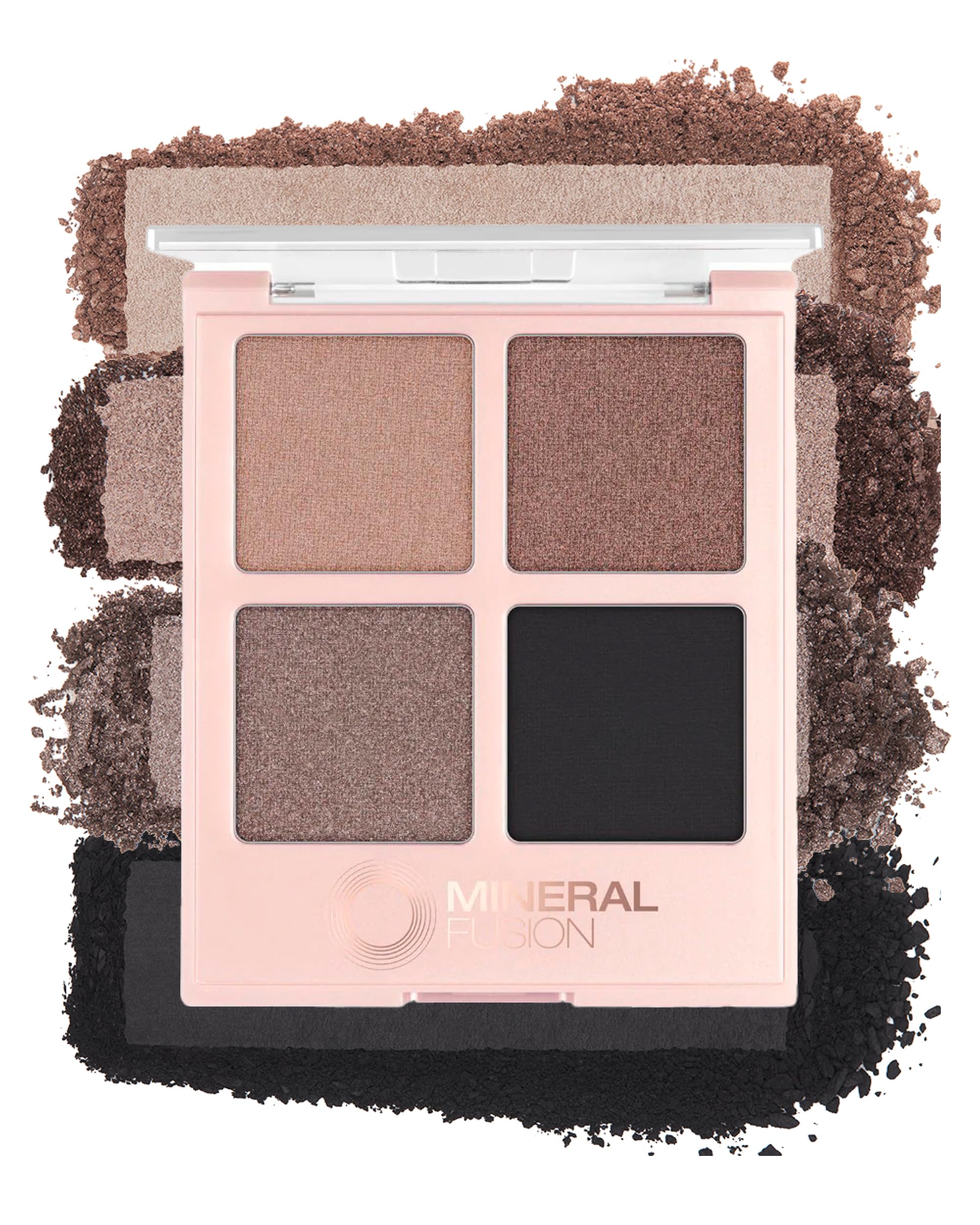 Eye Shadow Palette - Rock Show by Mineral Fusion for Women - 0.25 oz Eye Shadow (Refillable)
