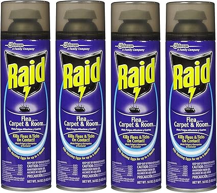 raid flea spray for dogs