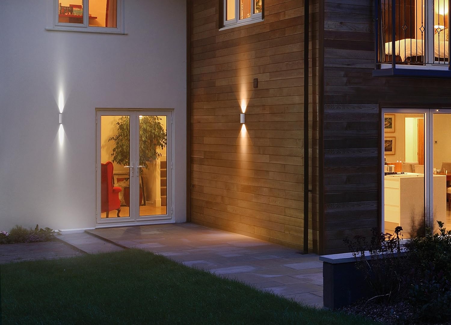 Slim Valex 1153111 0 Lampe Led Mit Bewegungsmelder Und Dammerungsschalter 230 V 10 W Xenon