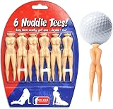 Second Chance Nuddie Novelty Golf Tees Six Pack Ball Marker Divot Tool view 5