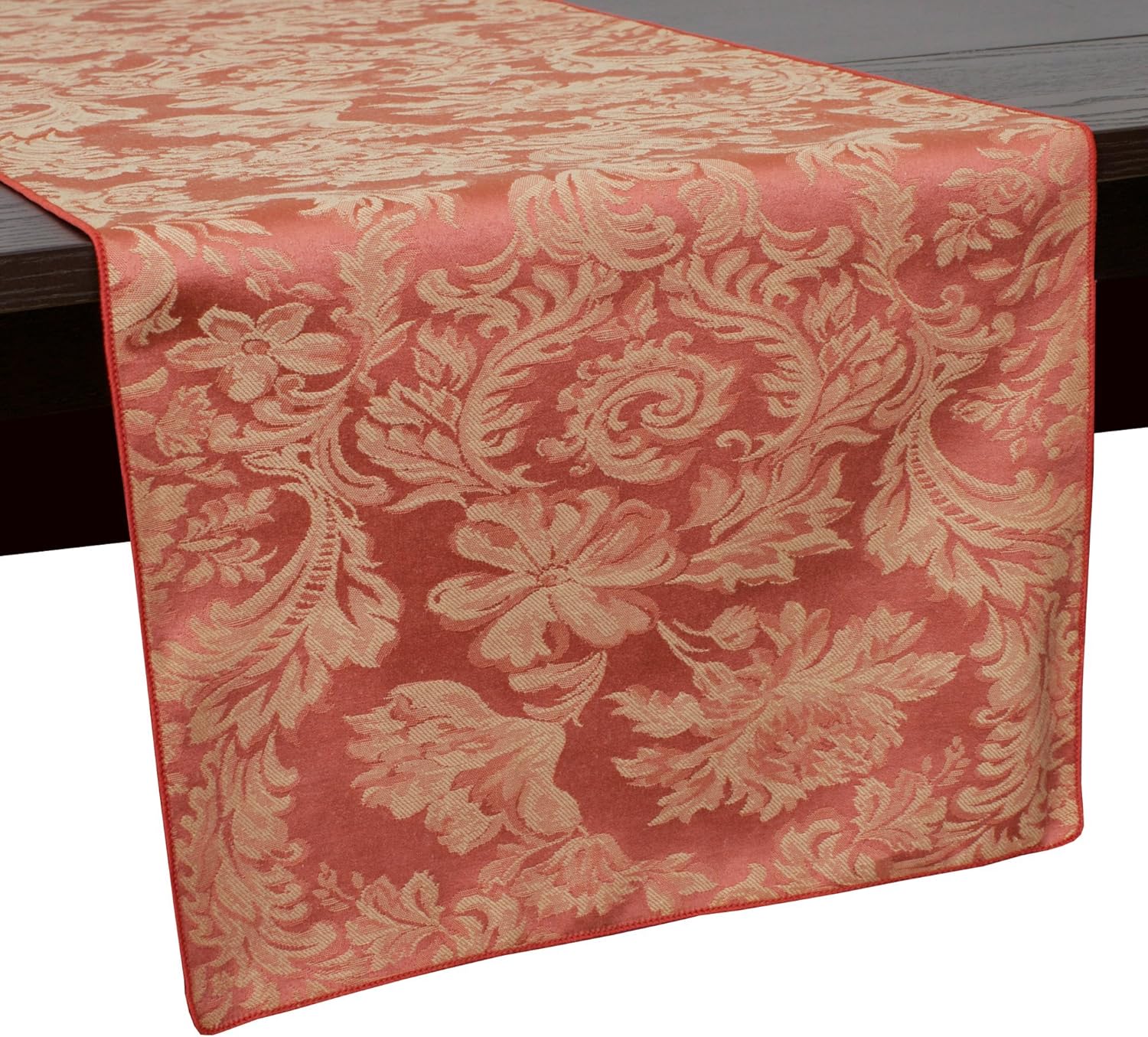 Ultimate Textile Miranda 14 x 72Inch Damask Table Runner
