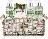 BRUBAKER Bath & Shower Set Aloe Vera 13 Pc Gift Basket Lotion Gel Fizzers Salts view 2