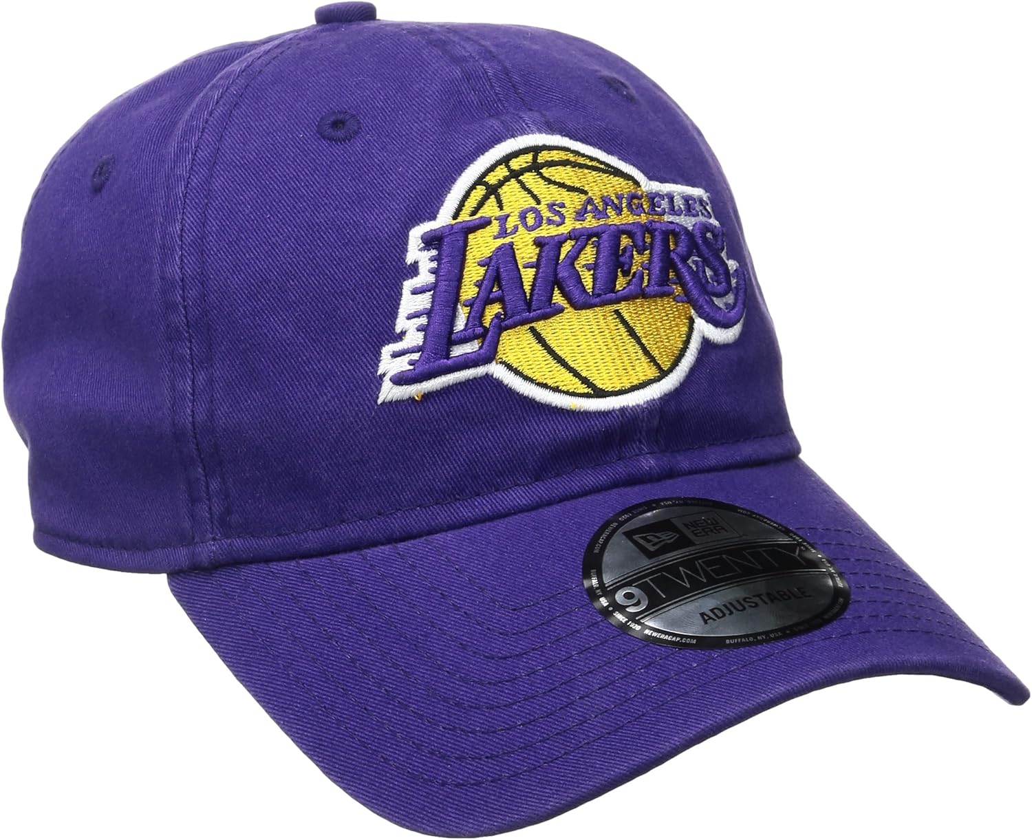 Amazon Com Nba Los Angeles Lakers Core Classic 9twenty Adjustable Cap Purple One Size Clothing