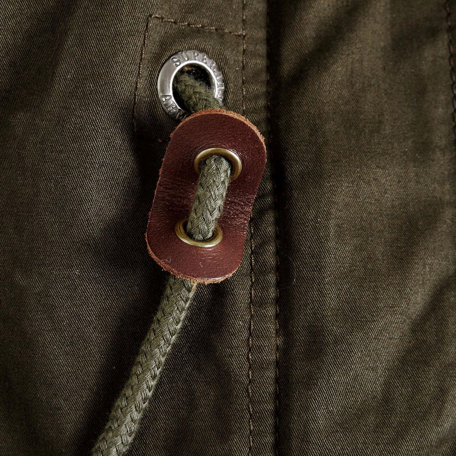 superdry borderlands fur lined parka