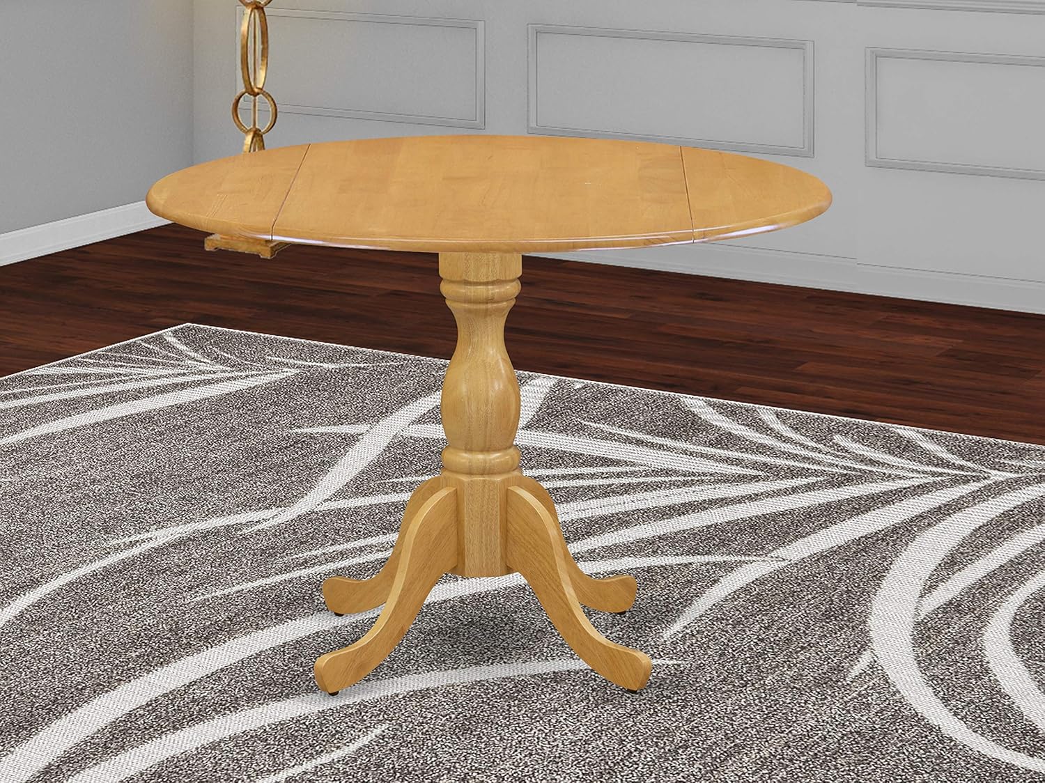 East West Furniture DMT-Oak-TP Dining Table, 42