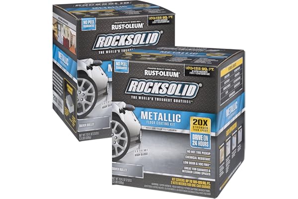rustoleum metallic epoxy kit