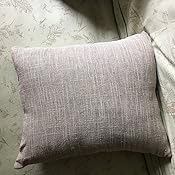 Chalk Just Sit A While Ramie Cotton Cushion