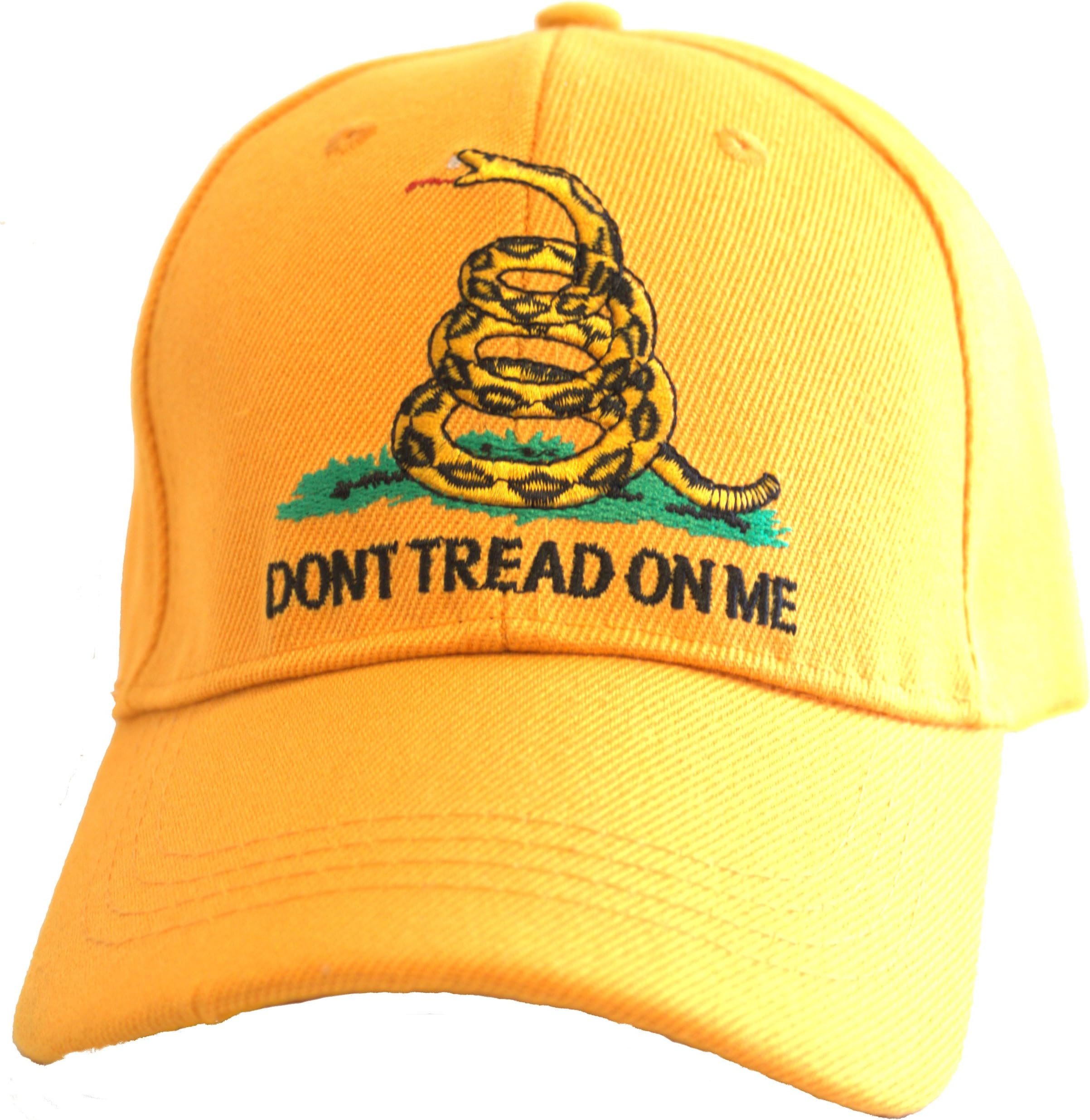 KYS Design Don’t Tread On Me Yellow Adjustable Hat