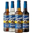 Torani Sugar Free Syrup, Variety Pack, 25.4 Ounce (Pack of 4)