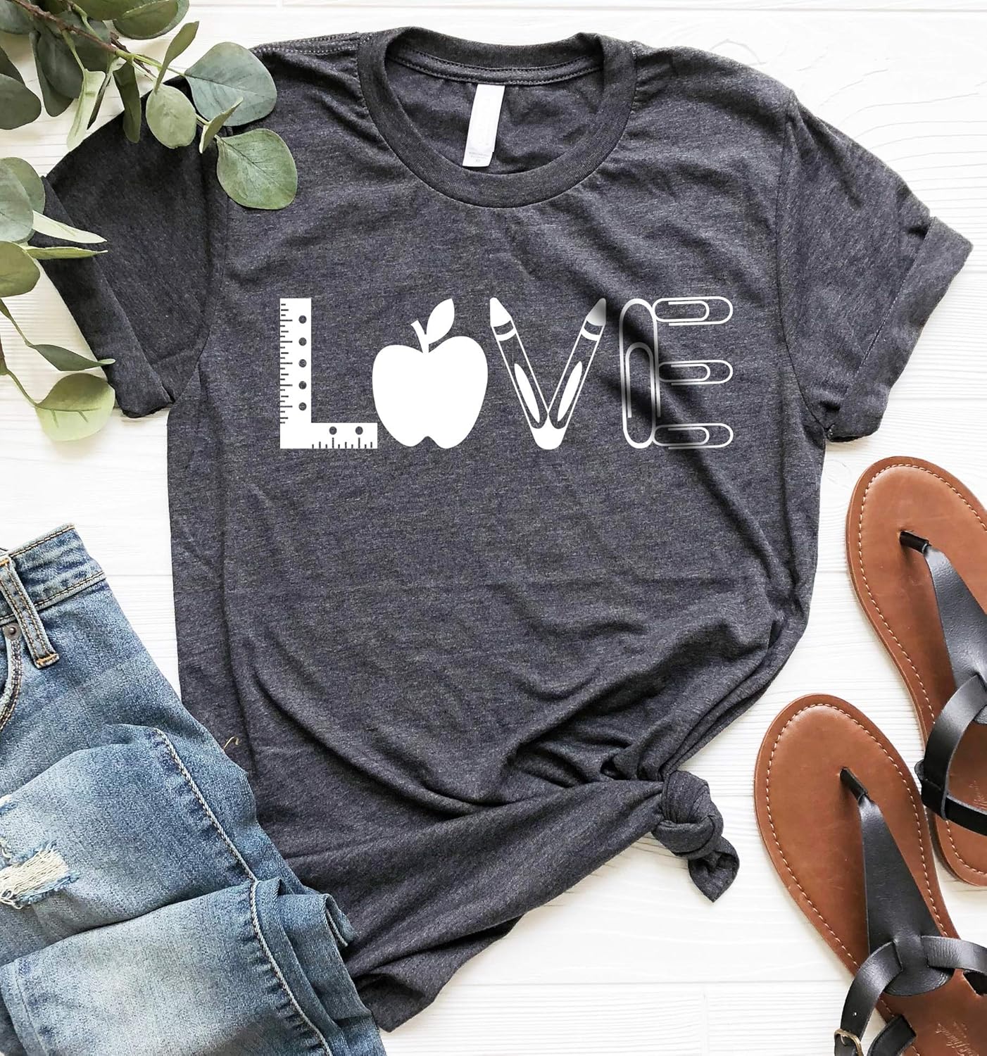 Love Shirt T-shirt Teacher ... Teacher - - Amazon.com: Teacher
