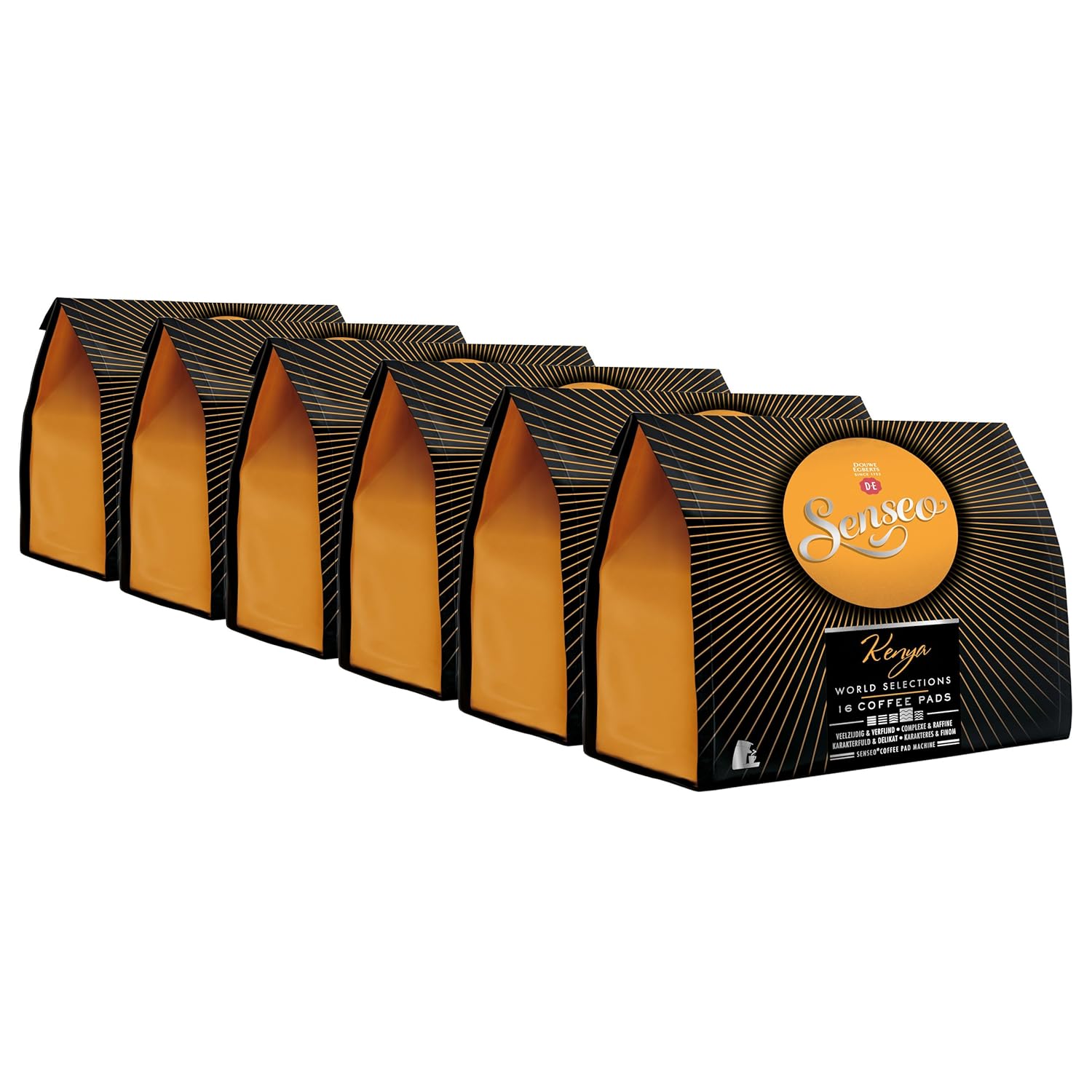 Senseo Kenya, New Design, Pack of 6, 6 x 16 Coffee Pods Amazon.co.uk