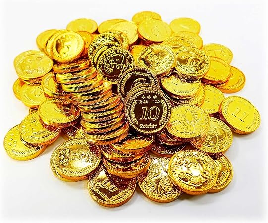 Amazon コイン レプリカ 大量 約190枚セット ゴールド Hb 500 硬貨レプリカ おもしろグッズ カジノチップ おもちゃ Amazon コイン レプリカ 大量 約190枚セット ゴールド Hb 500 硬貨レプリカ おもしろグッズ カジノチップ おもちゃ