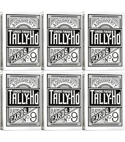Amazon.com: Tally Ho #9 Playing Cards 12-Count : Toys & Games