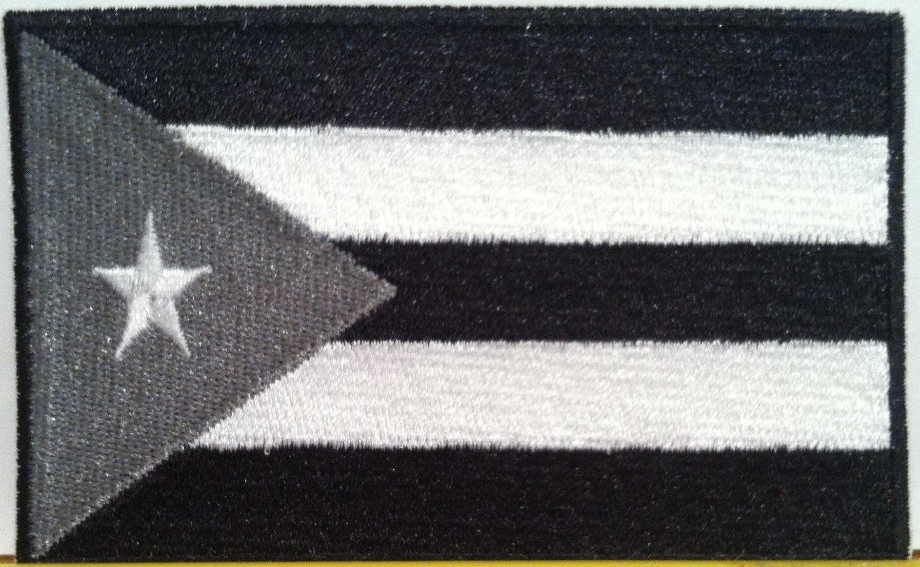 Puerto Rico Flag Tactical Military Iron On Patch Shoulder Emblem #0768