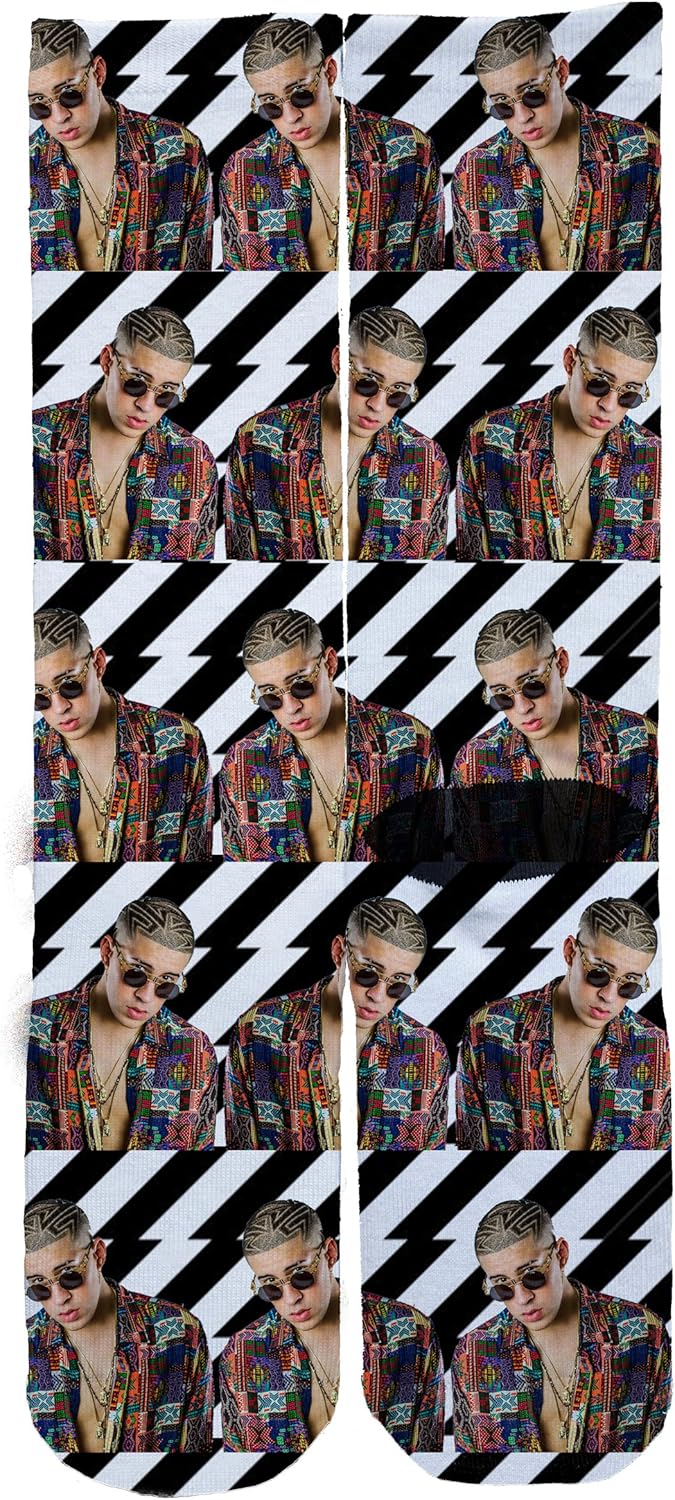 Bad Bunny Custom Socks Clothing