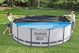 Bestway 58037 12ft Round Pool Cover Grey 370 cm for Above Ground Pools view 2
