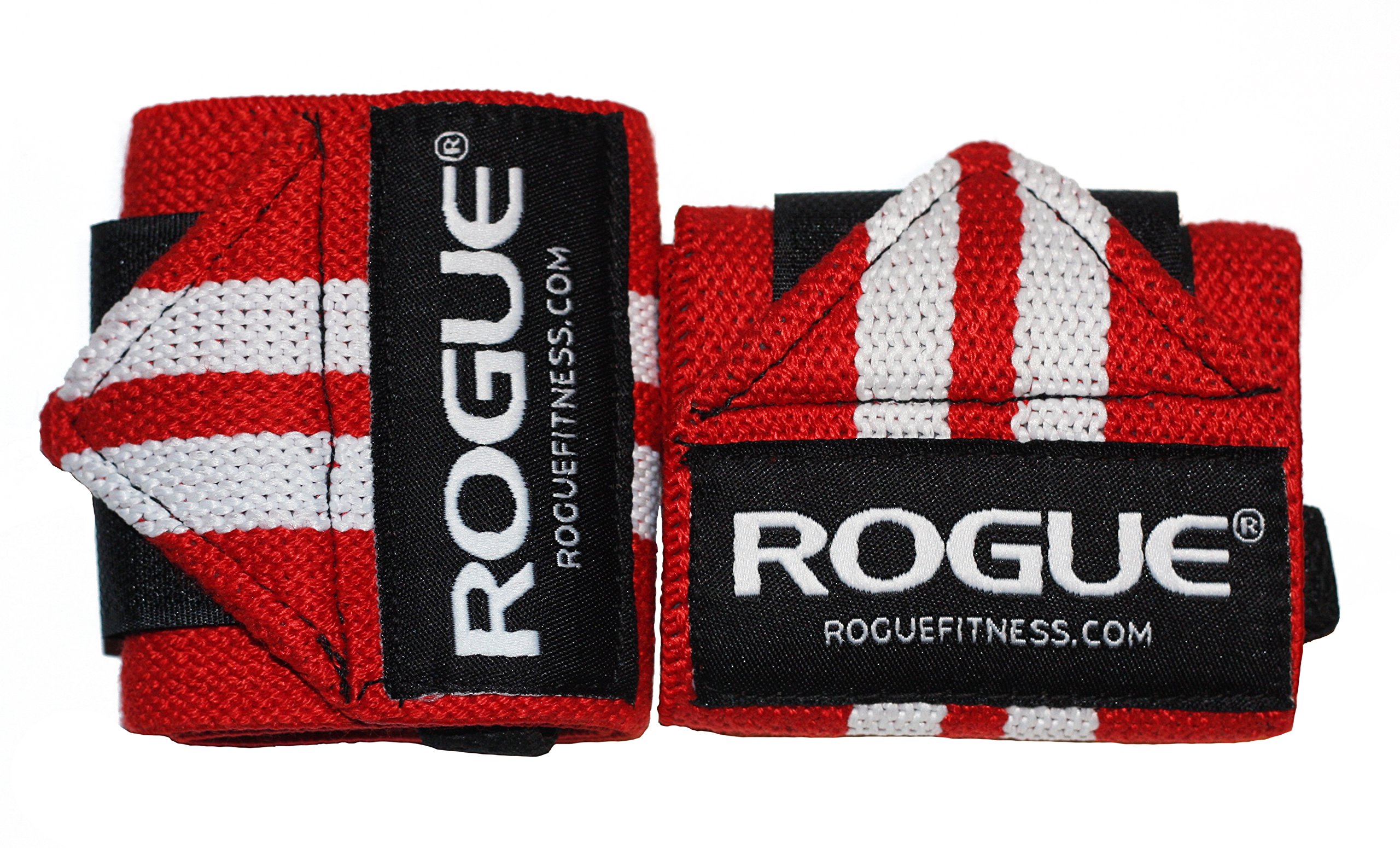 Rogue Fitness Wrist Wraps Available in Multiple Colors (Red, 18