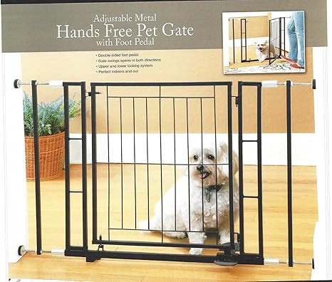 hands free pet gate