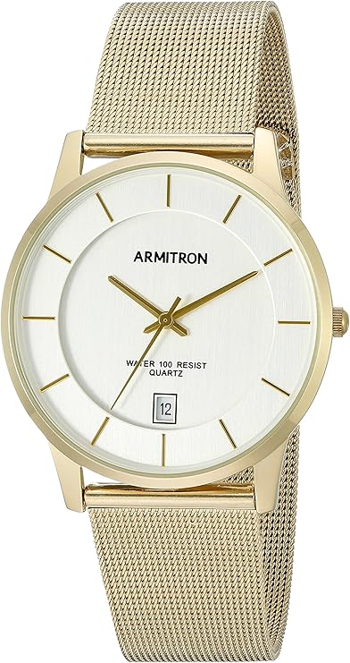 armitron watch water 100 resist quartz