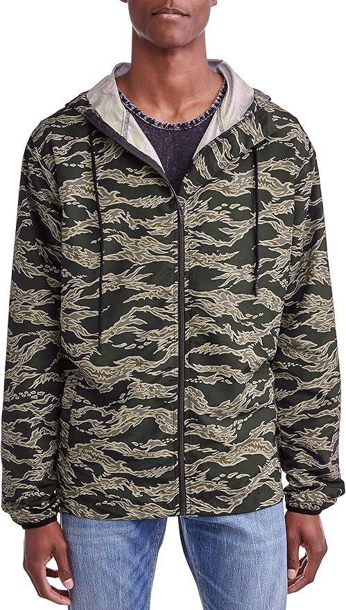 adidas originals tiger camouflage windbreaker jacket