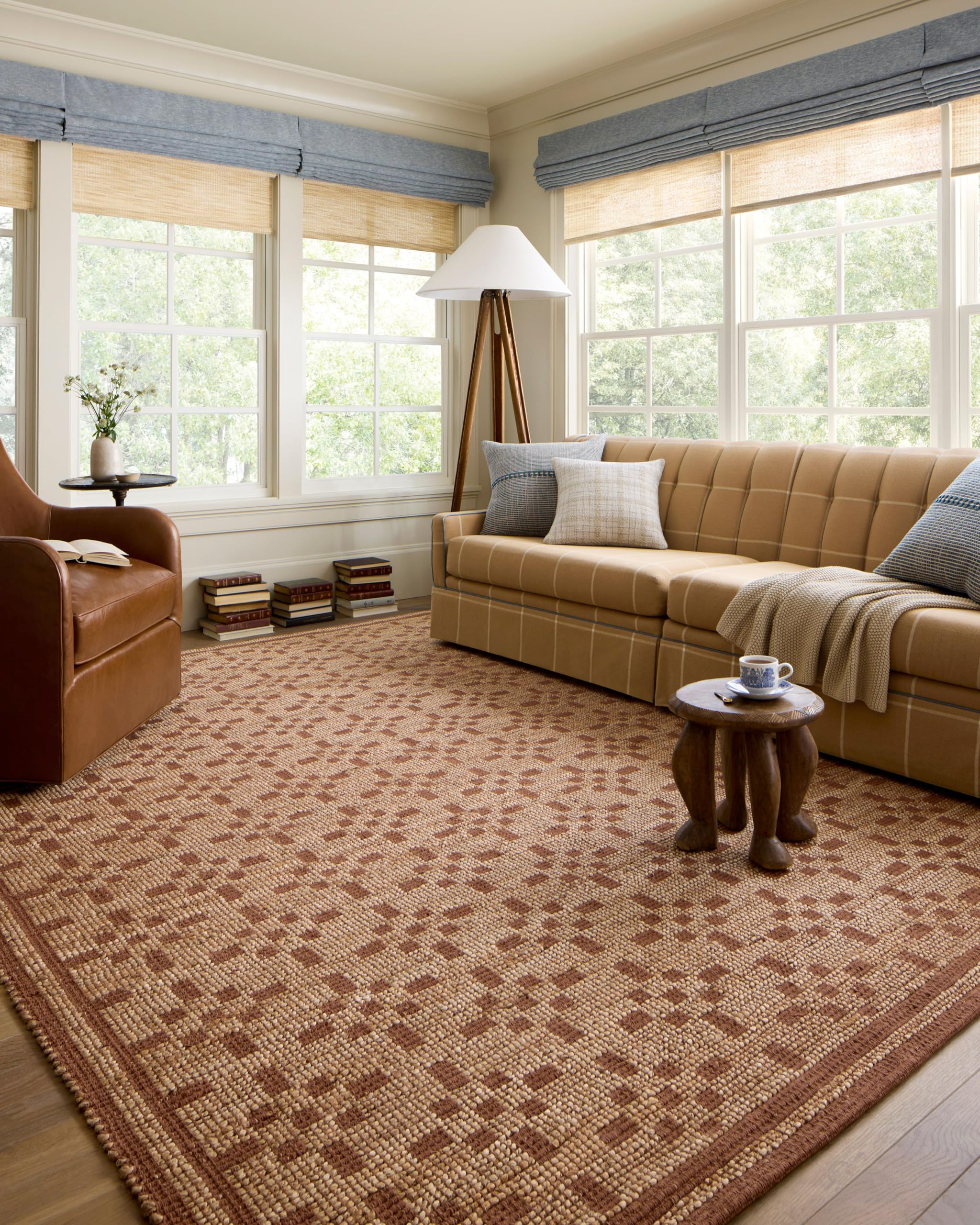 Photo 1 of Loloi Chris Loves Julia Judy Collection JUD-07 Natural/Spice 9'-3" x 13' Area Rug