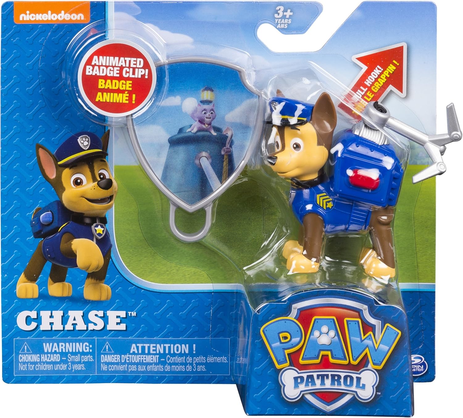 paw patrol action pack pups figure set chase