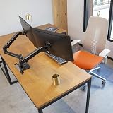 Ergotron LX Dual Side-by-Side Arm Mounting Kit for 27 Inch Monitors Aluminum view 4