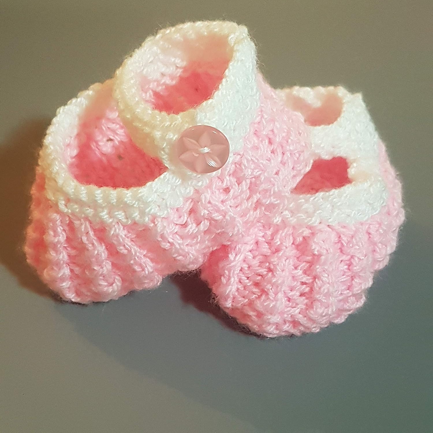 hand knitted baby shoes