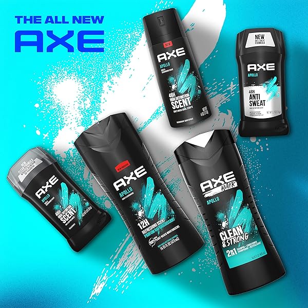 AXE APOLLO MEN’S BODY WASH 16 OZ