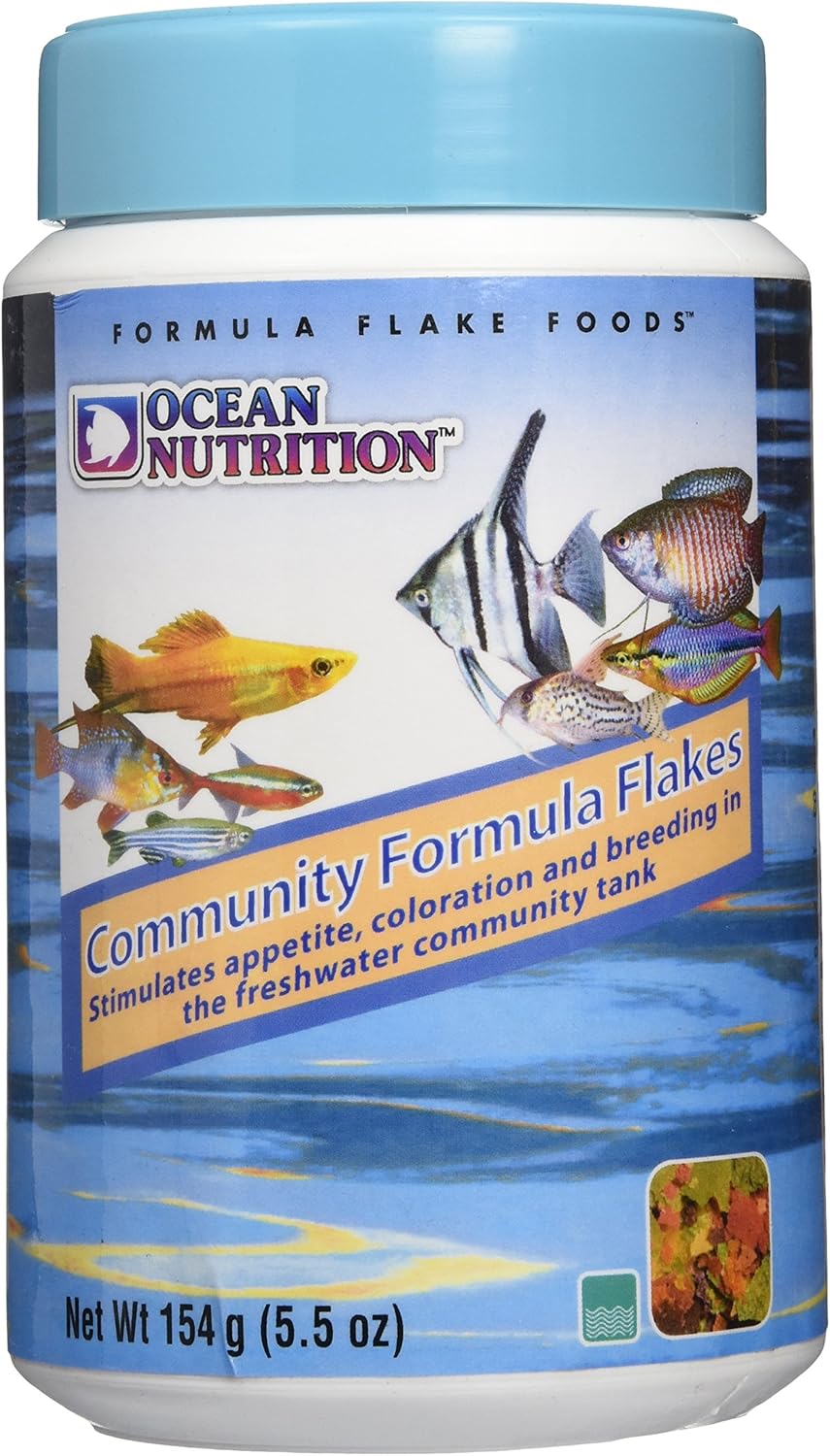 Ocean Nutrition Community Fish Formula 156 gram, No Color, 5.5 g (Pack of 1)
