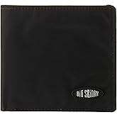Big Skinny Men's RFID Blocking World Bi-Fold Slim Wallet, Holds Up to 30 Cards, Black