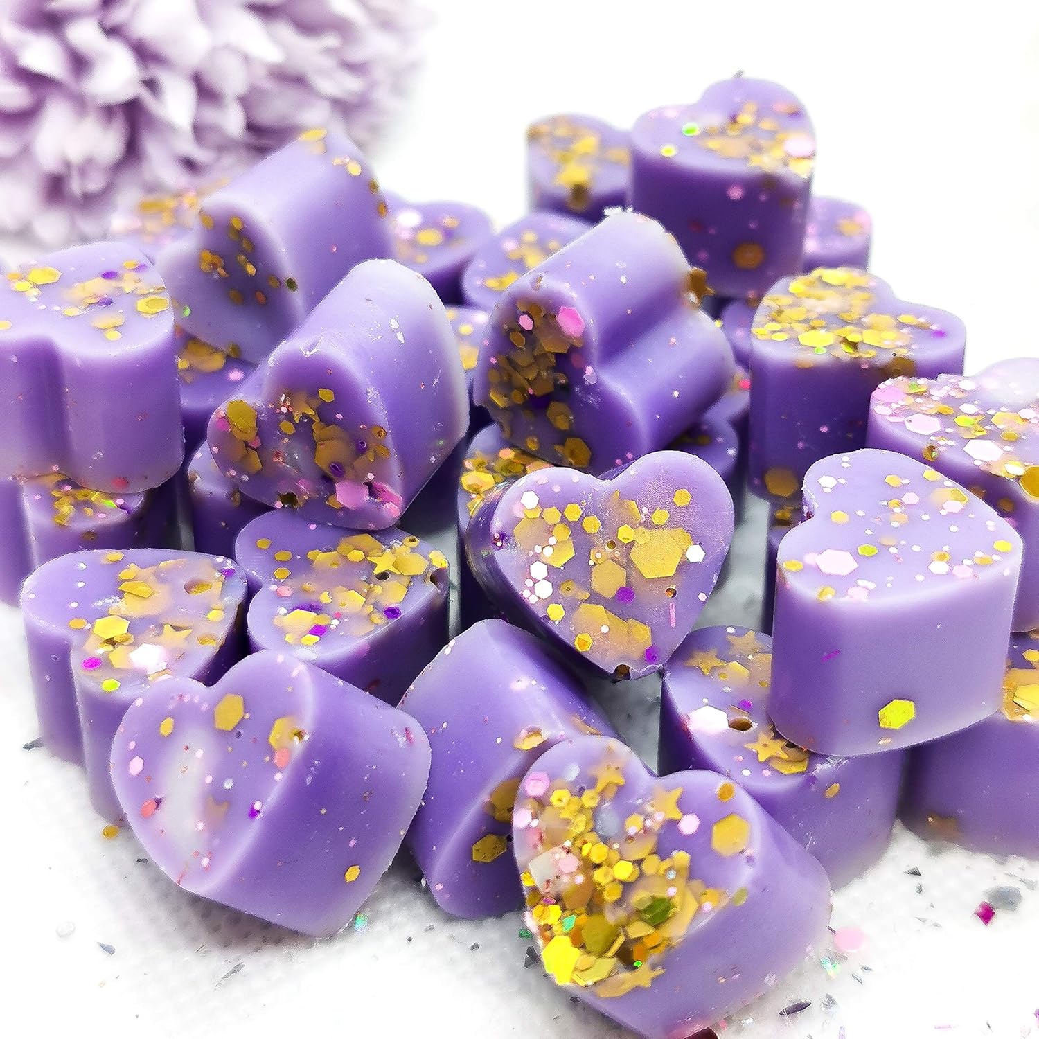 Love Spell wax melts, mini heart wax melts highly scented wax melts