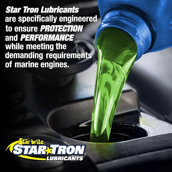 STAR BRITE SUPER PREMIUM+ 2-CYCLE SYNTHETIC BLEND TC-W3 ENGINE OIL – IDEAL FOR ALL OUTBOARD MOTORS, PERSONAL WATERCRAFT & HIGH-PERFORMANCE 2-STROKE ENGINES – 1 GAL (19200)
