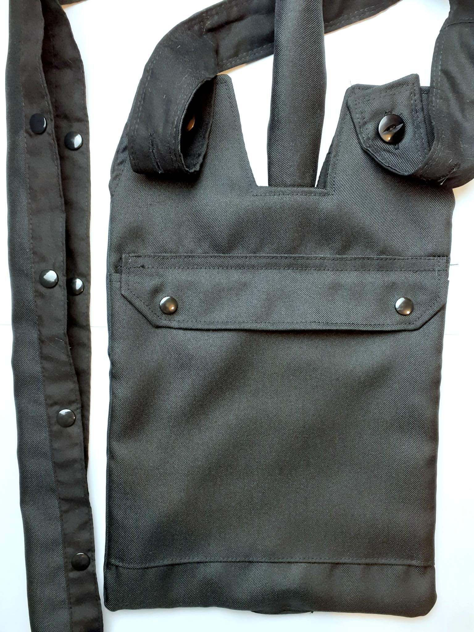 Catheter Night Bag Holder with a Pocket, Tube Cover (1 Meter Long) and Adjustable Handle. Cover for a Catheter Night Bag. Ideal for a Wheelchair User.