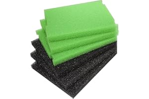 LTWHOME Replacement Filter Pads Compatibable with TetraPond Submersible Flat Box FK3, FK5, FK6, and SF1 (Pack of 3 Sets)