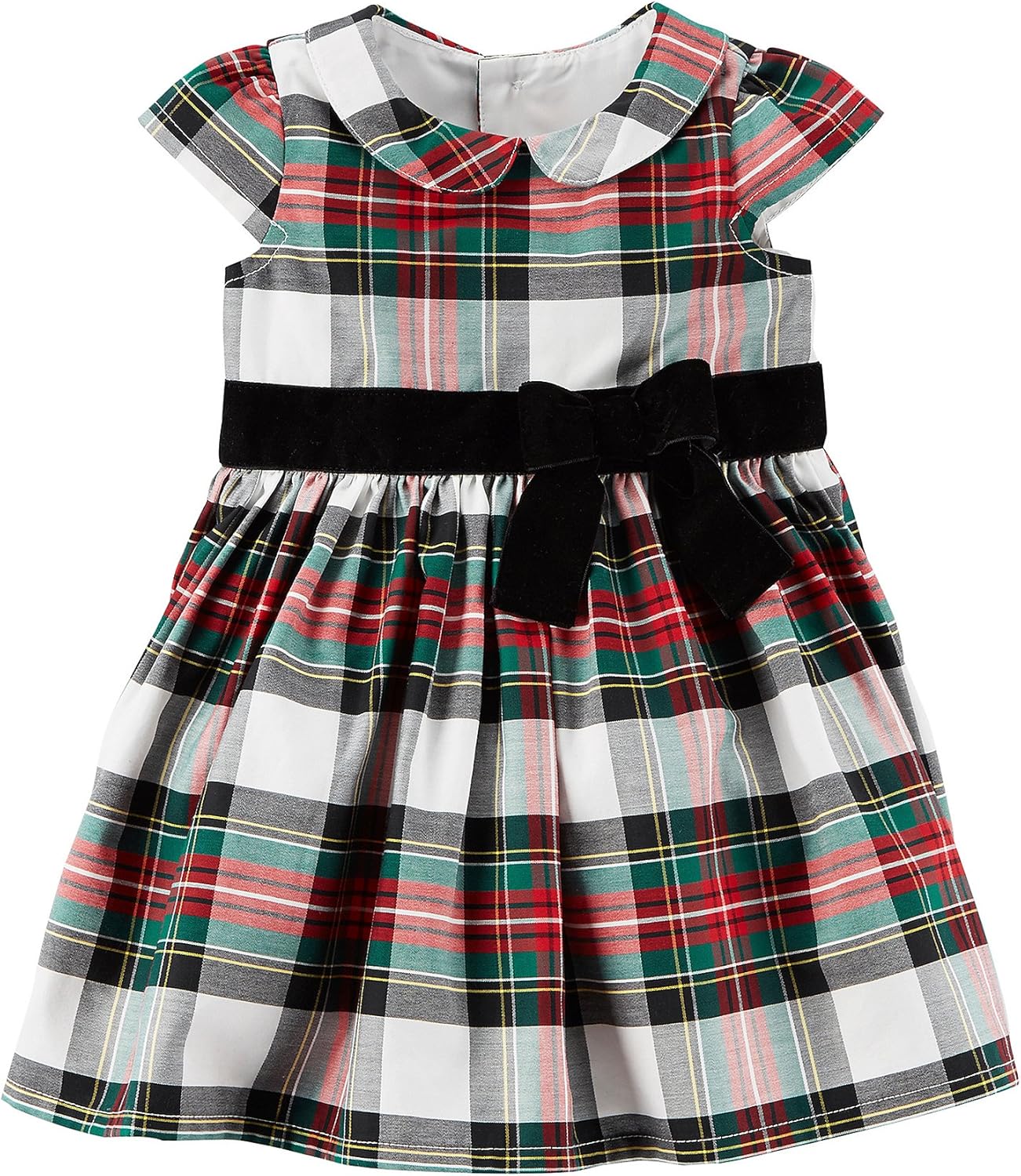 baby girl tartan dress