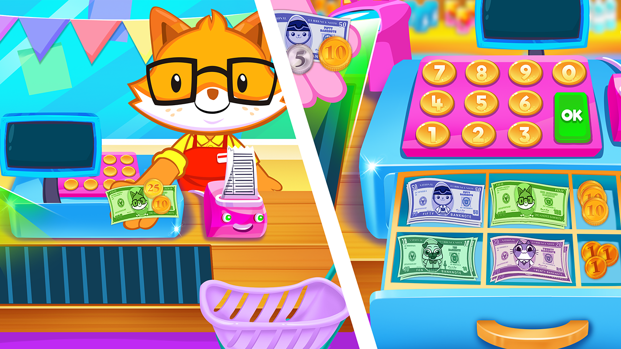 Main Street Pets Supermarket Games & Grocery Store Shopping