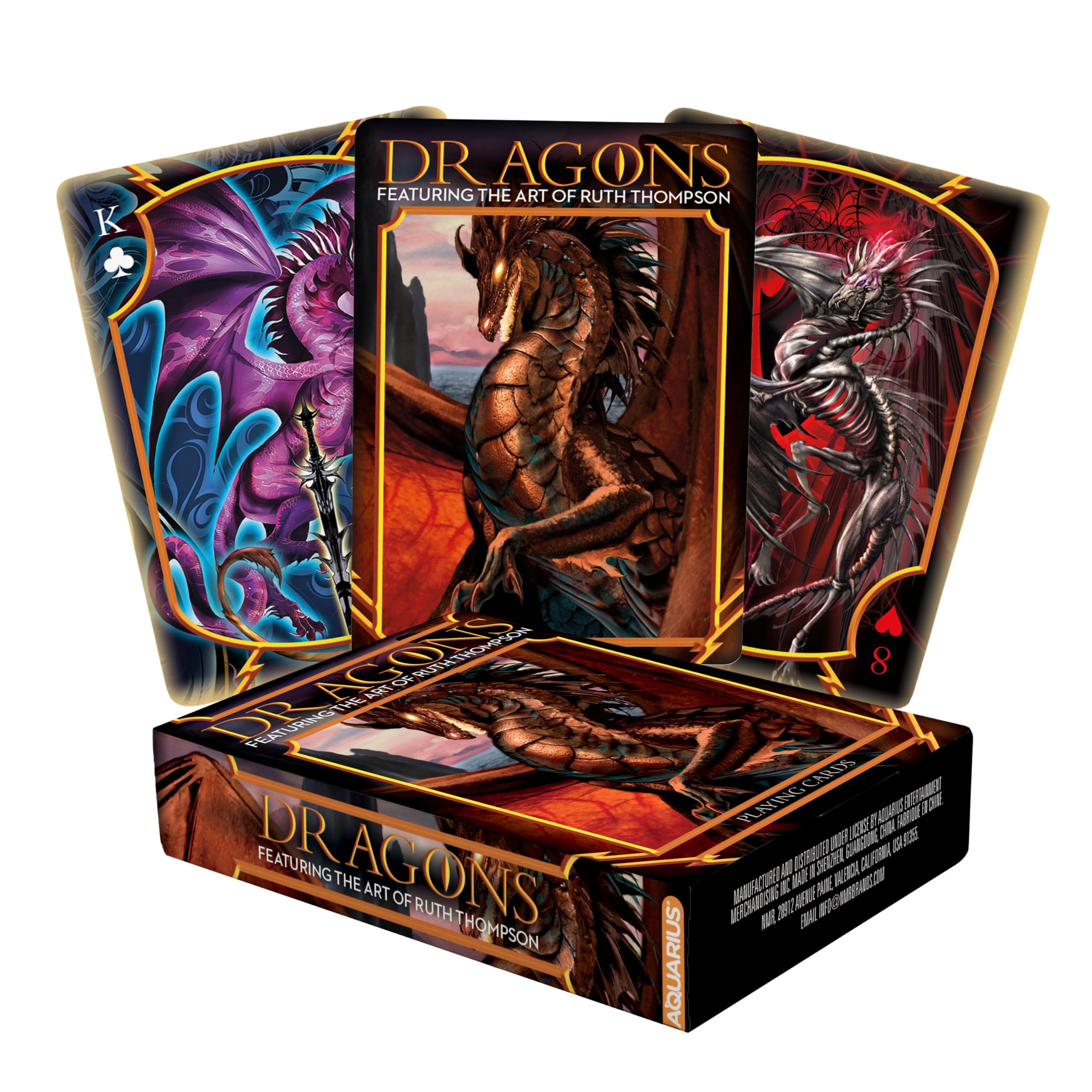 Aquarius - Ruth Thompson Dragons Playing Cards