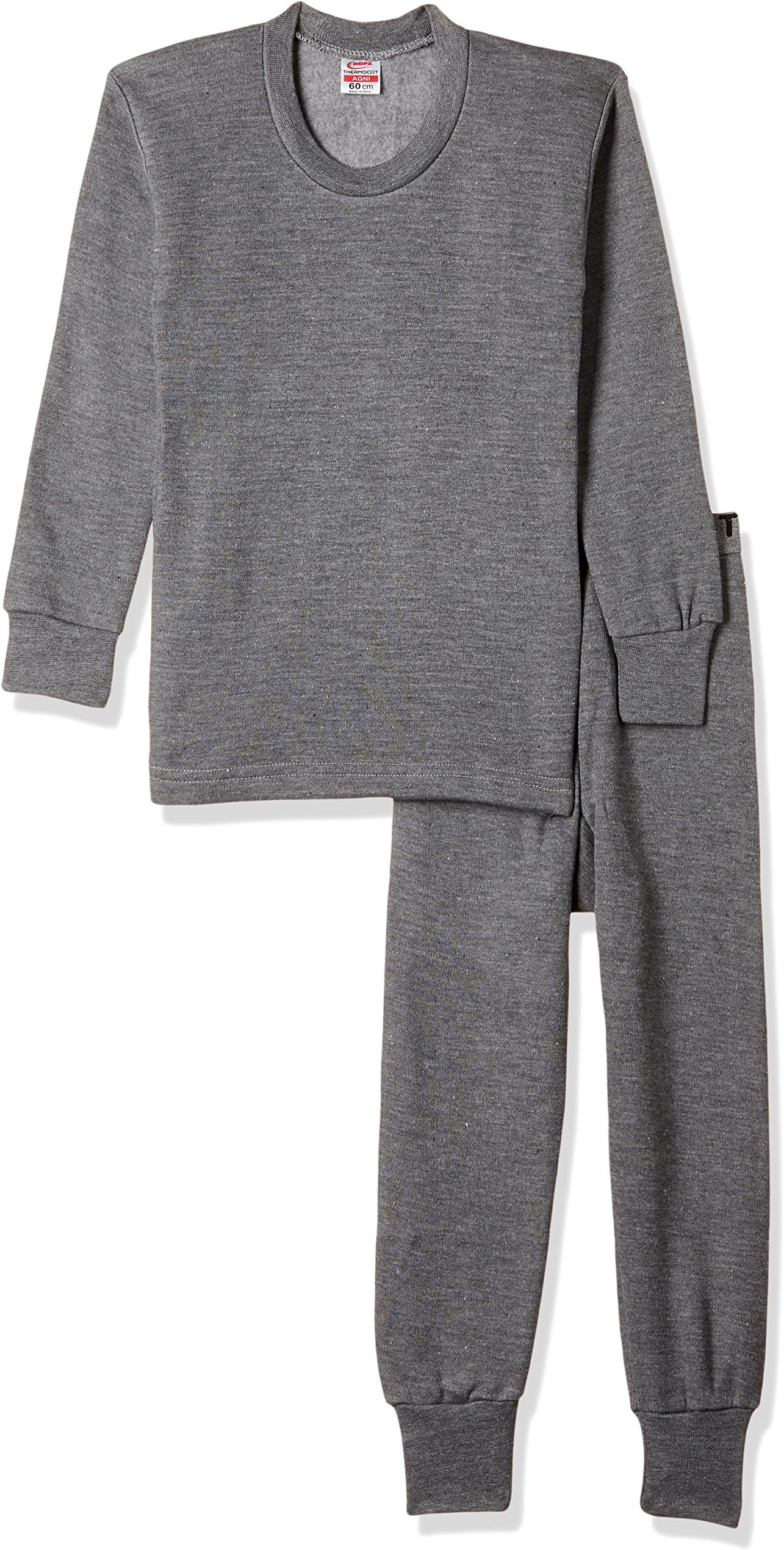 Thermocot Boys' Plain Cotton Thermal Set