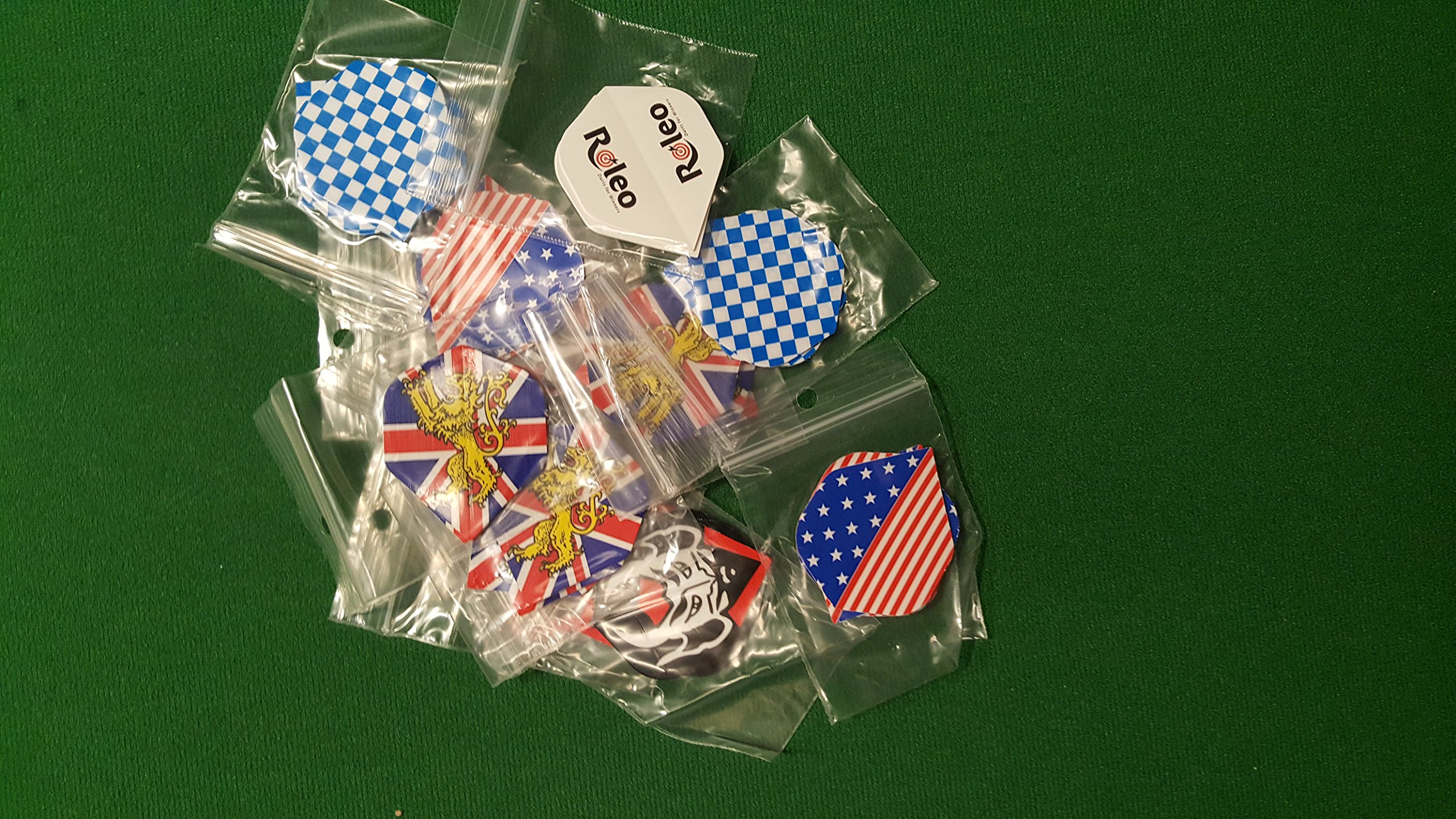 11 Roleo Dartflys Flies in Vortei Lspak 3 Sets