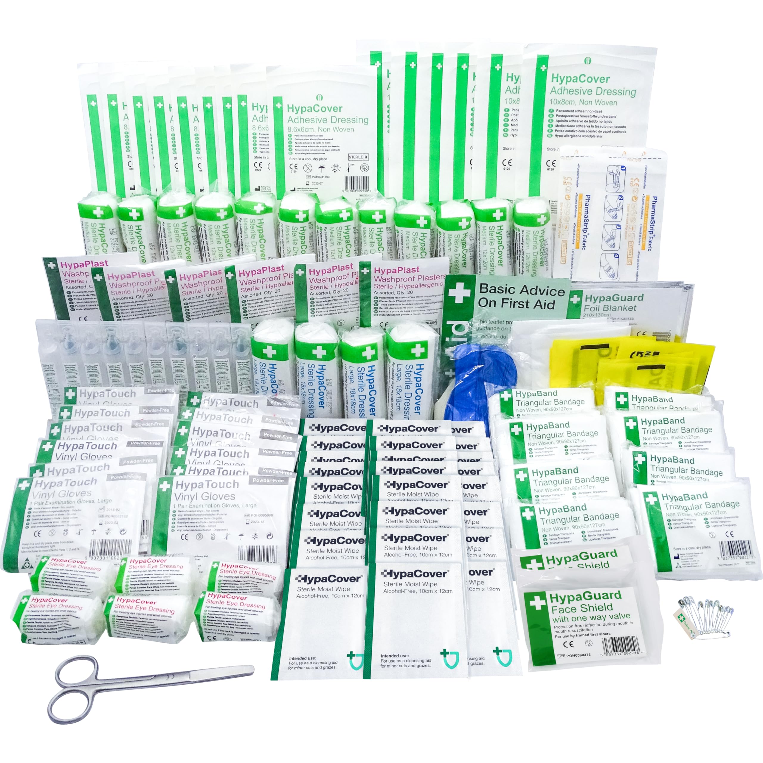 Safety First Aid Group Industrial High-Risk First Aid Kit Refill 21-50 Persons