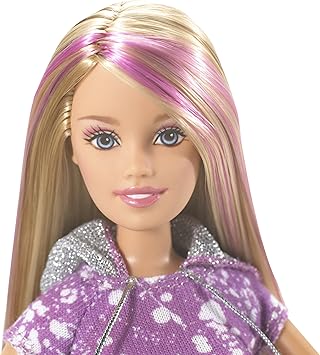 barbie skipper purple hair