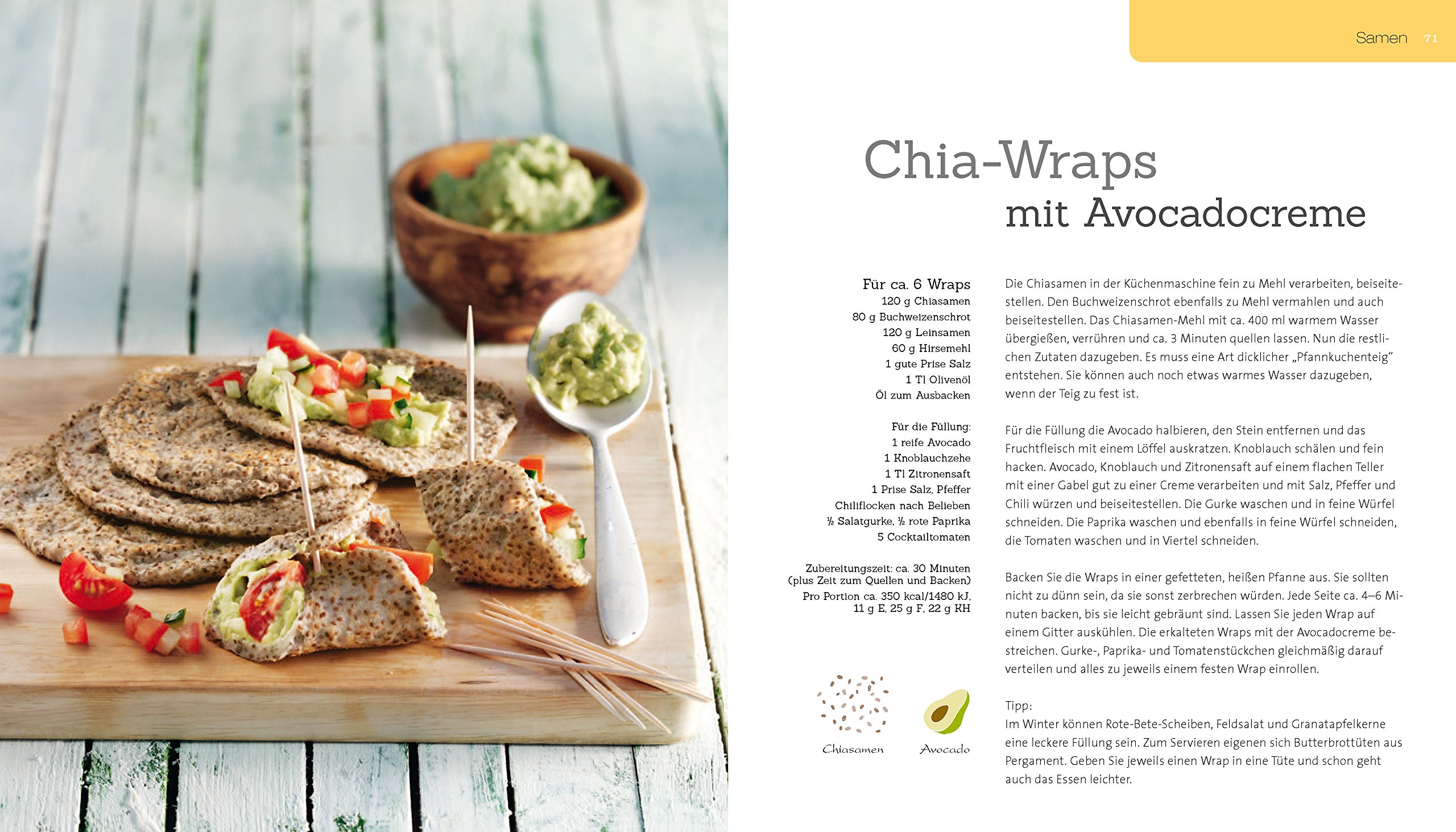 [- Superfoods - Das Kochbuch: Iss dich gesund! -]