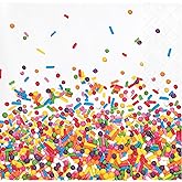 Creative Converting 324665 Beverage Napkin, 5", Multicolor